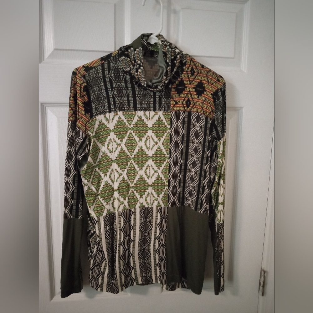 ETRO MILANO LONG SLEEVE TURTLENECK